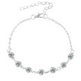 Anklet Boho Beach Diamond Anklet Europe and America Simple Seven