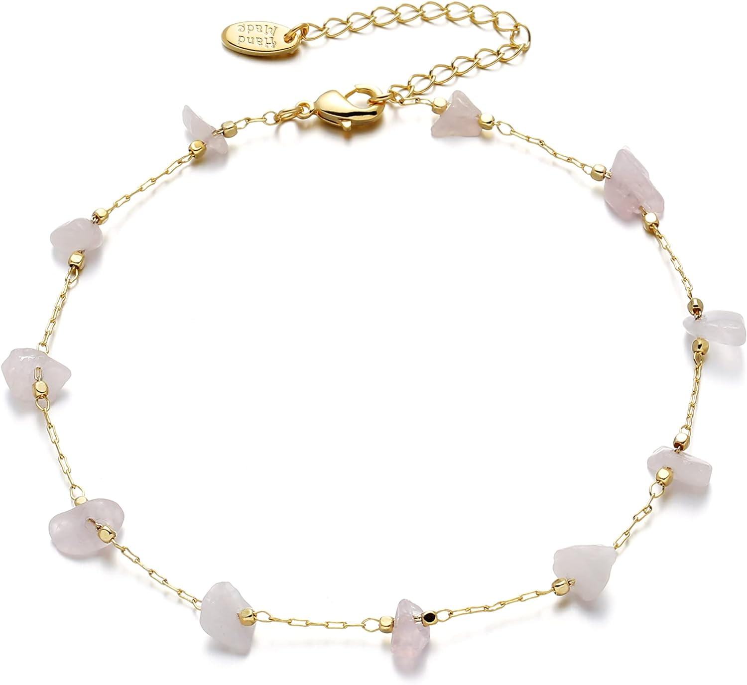 Anklet For Women, 14K Gold Plated Waterproof Summer Beach Boho Foot Chain Adjustable Dainty Foot Jewelry For Woman[o7137]