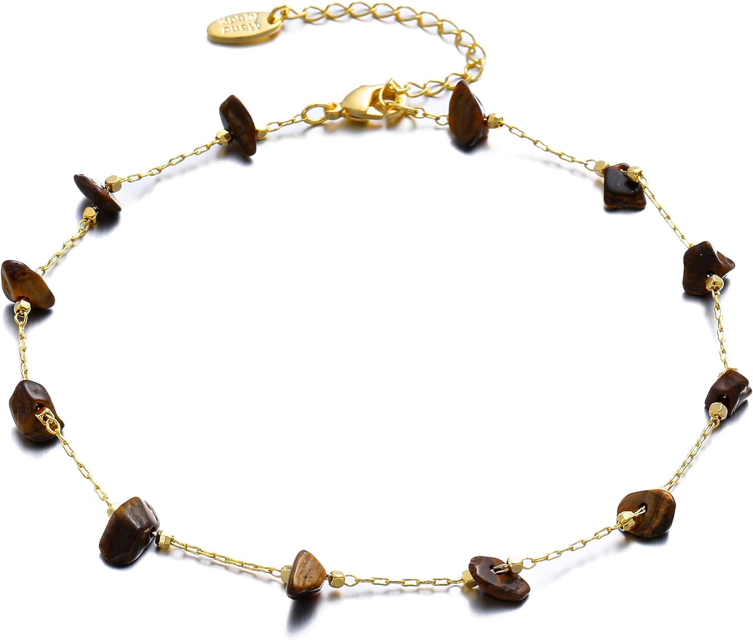 Anklet For Women, 14K Gold Plated Waterproof Summer Beach Boho Foot Chain Adjustable Dainty Foot Jewelry For Woman[o7143]