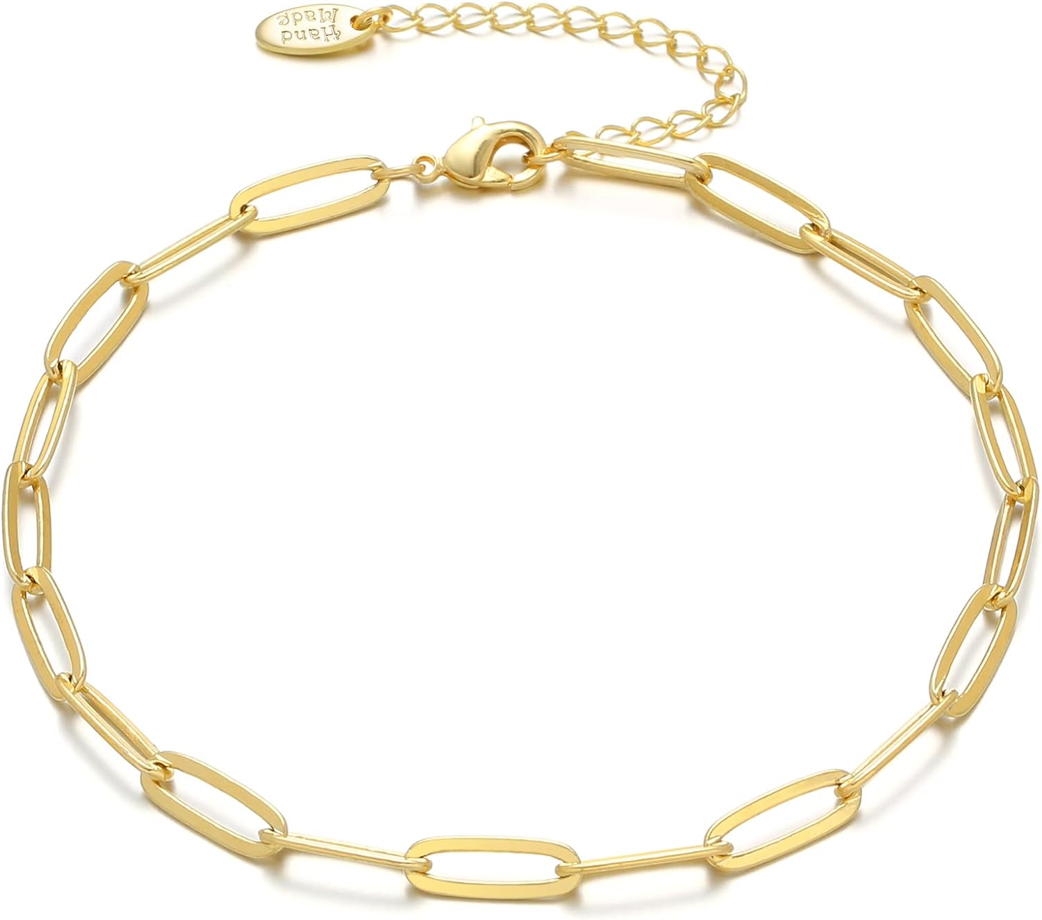 Anklet For Women, 14K Gold Plated Waterproof Summer Beach Boho Foot Chain Adjustable Dainty Foot Jewelry For Woman[o7151]
