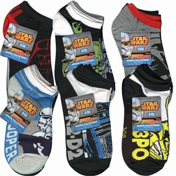 Anklet Socks [3 Pack - Size 6-8] - Assorted