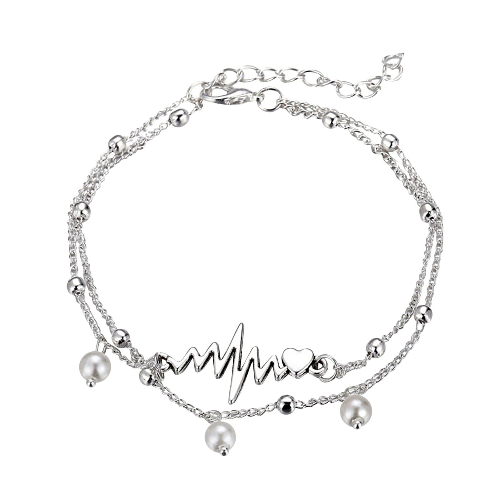 Anklet Women's Ankle Bracelet Gold Silver Fashion Style Chain Beach