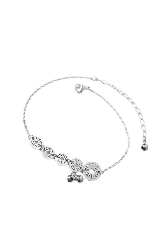 Anklet Women's Minimalist Sexy Titanium Steel Ankle Chains