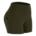 thumbnail image 1 of Ankola Biker Shorts Women with Pockets - 3"High Waisted Workout Spandex Tummy Control Gym Running Yoga Shorts, 1 of 7