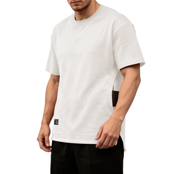 Ankola Men's T-Shirts Short Sleeve T Shirts for Men Moisture Wicking T-Shirt Casual Crew Neck Pocket Tee