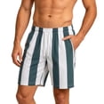 thumbnail image 1 of Ankola Mens Casual Shorts Outdoor Beach Shorts Elastic Waist Drawstring Athletic Shorts with Pockets for Running Vacation, 1 of 4