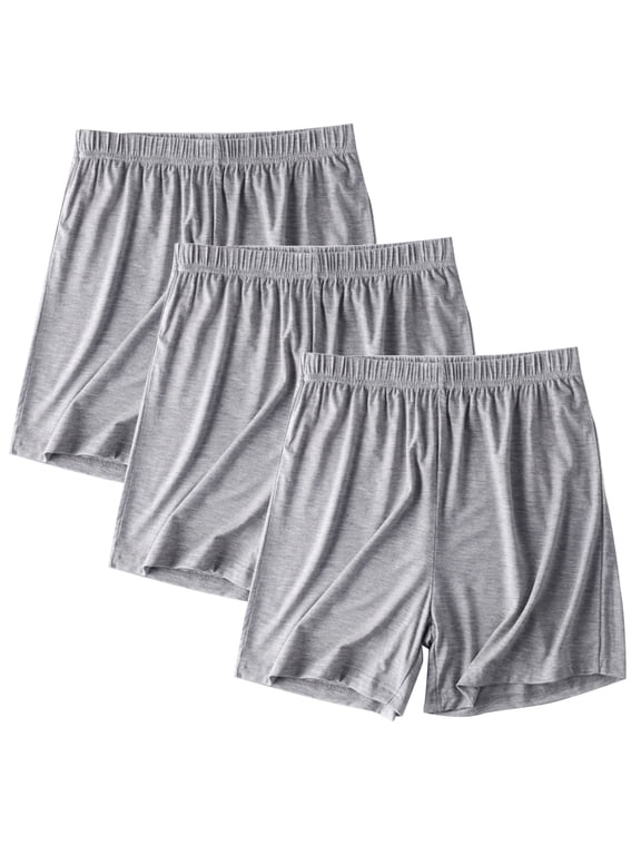 Pajama Shorts for Women Casual Soft Summer Elastic Waist Mid Rise Stretchy Loose Fit Comfy Lightweight Gym Workout Shorts