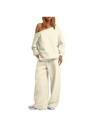 Cold shoulder jogging suit hotsell