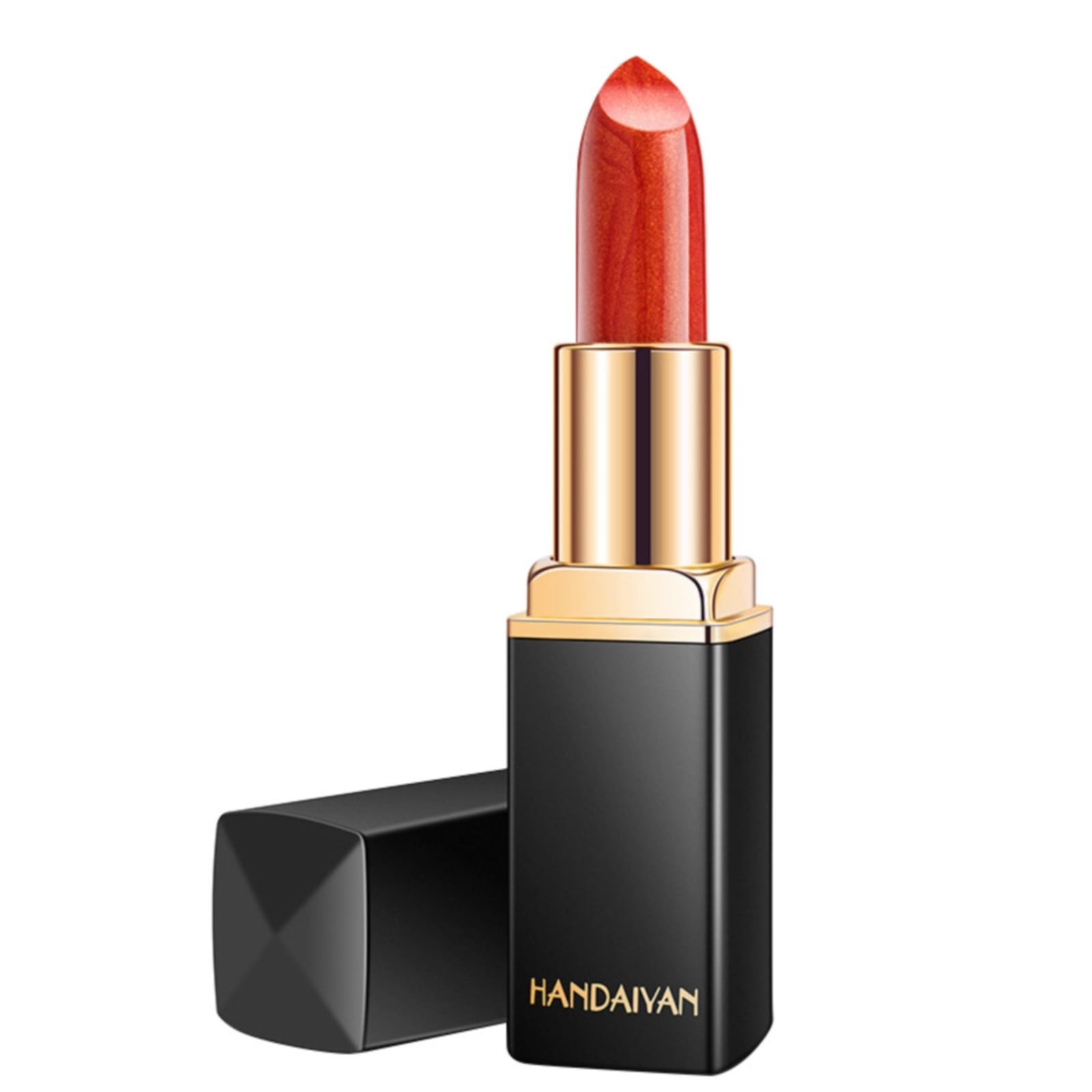 Ankoty Non-Sticky and Lightweight Lipsticks Shimmer Metallic Lipstick ...