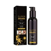 Ankoty Serum for Face Moisturizing and Moisturizing Black Oil for Brown Skin in Natural Summer Outdoor Sunbathing 50Ml | Versatile Use
