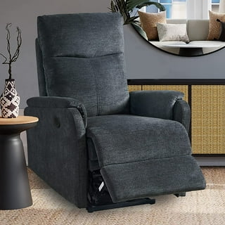 Dextrus PU Leather Recliner Chair, Push Back Recliners with Cozy Armrests  and Backrests, Single Sofa Accent Chairs with Adjustable Features for  Living