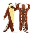 thumbnail image 1 of Ankylosaurus Onesie - Dinosaur Onesies Adult Halloween Dinosaur Costume, Unisex Holiday Funny Costumes Family Suit, 1 of 1