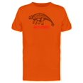 thumbnail image 1 of Ankylosaurus Red Caption Tee Men's -Image by Shutterstock, 1 of 1