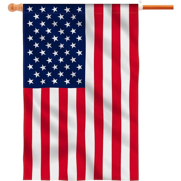 Anley Rip-Proof American USA House Flag 28 x 40 In - US United States July 4th Independence Day House Flags