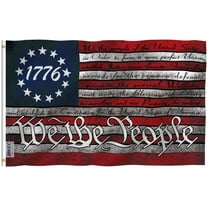 Anley 3 ft x 5 ft We The People Flag 1776 Vintage Betsy Ross The United States Constitution Flags