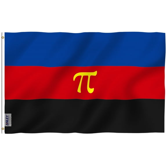 Anley 3 ft x5 ft Polyamory Pride Flag - Polyamory Pride Flag