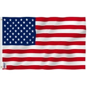 Anley 3 x 5 American Flags USA Flag US Flags Polyester