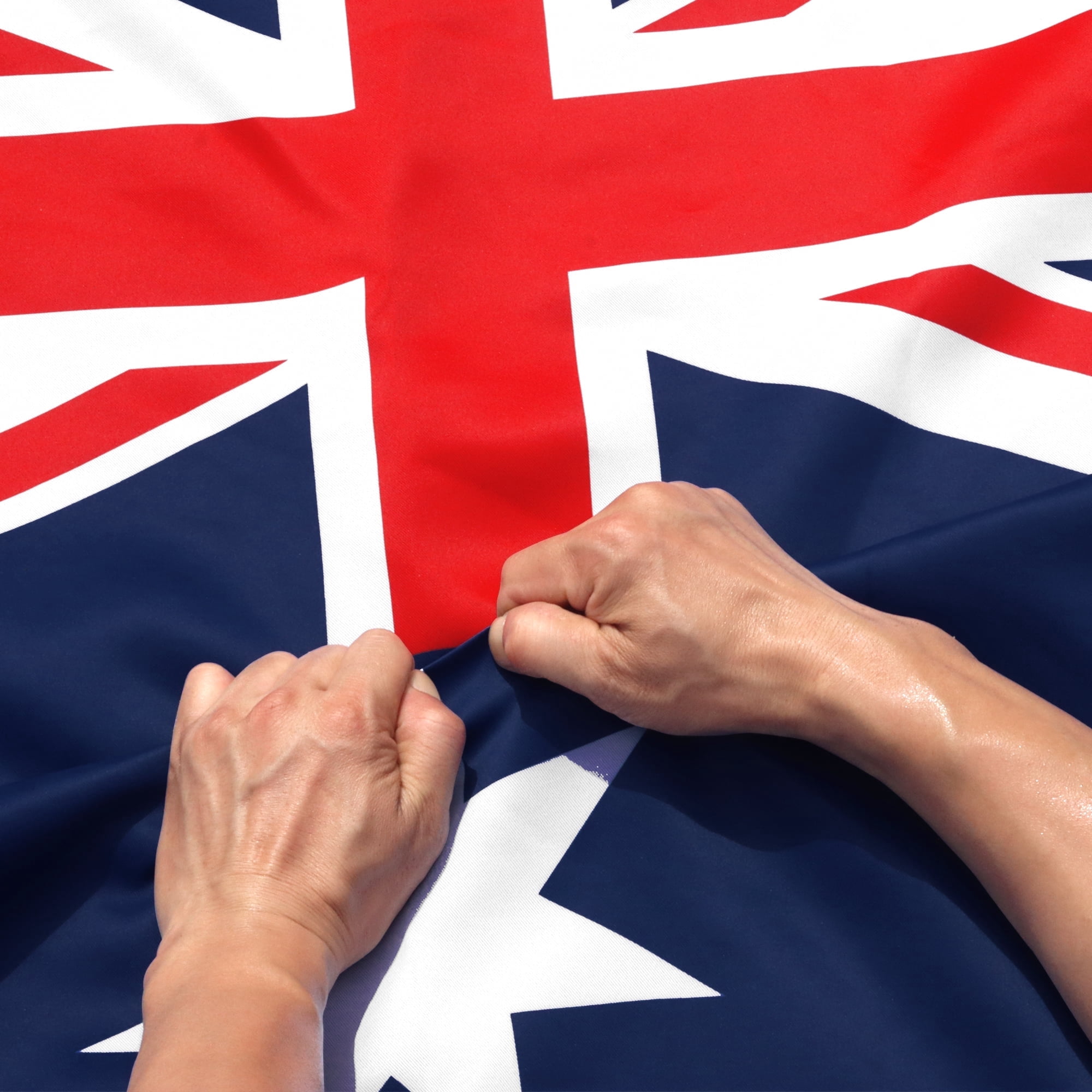 Anley 3' x 5' Rip-Proof Technology Double Sided 3-Ply Australia Flag - Australian National Flags 300D Polyester