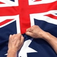 thumbnail image 1 of Anley 3' x 5' Rip-Proof Technology Double Sided 3-Ply Australia Flag - Australian National Flags 300D Polyester, 1 of 8