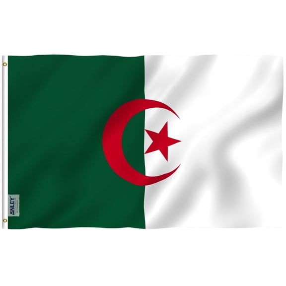Anley 3x5 Feet Algeria Flag - Algerian Flags Polyester