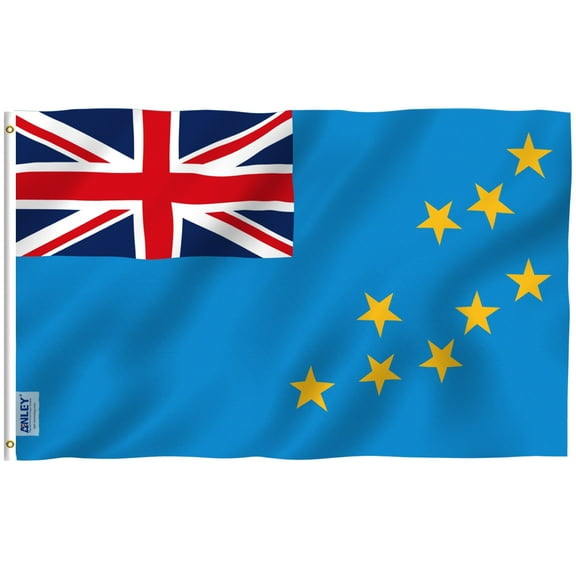 Anley 3x5 Feet Tuvalu Flag - Tuvaluan Flags Polyester