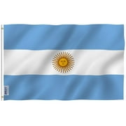 Anley 3x5 Foot Argentina Flag - Argentinian National Flags Polyester
