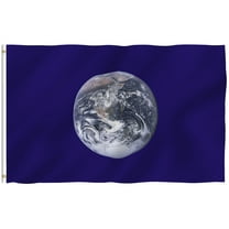 Anley Fly Breeze 3x5 Foot Earth Day Flag - Vivid Color and UV Fade Resistant - Canvas Header and Double Stitched - Environmental Awareness Flags Polyester with Brass Grommets 3 X 5 Ft