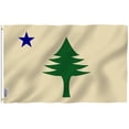 thumbnail image 1 of Anley 3x5 Foot Maine State Flag - Maine ME 1901-1909 Flags Polyester, 1 of 7