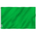 thumbnail image 1 of Anley 3x5 Foot Solid Green Flag- Plain Green Flags Polyester, 1 of 7