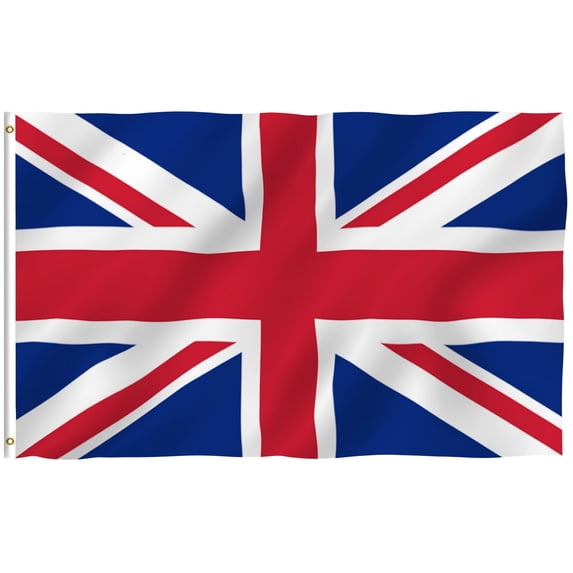 Anley 3x5 Foot United Kingdom UK Flag - British National Flags Polyester