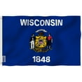 thumbnail image 1 of Anley 3x5 Foot Wisconsin State Flag - Wisconsin WI Flags Polyester, 1 of 7