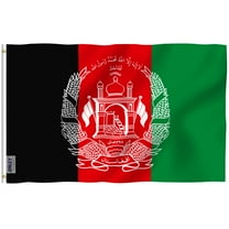 Anley 3x5 foot Afghanistan Flag - Islamic Republic of Afghanistan Flags