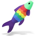 thumbnail image 1 of Anley 40-Inch Carp Windsock - Rainbow Koi Gold Fish Wind Streamer - Japanese Cartoon Flag, 1 of 7