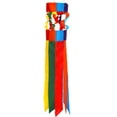 thumbnail image 1 of Anley 40 Inch Rainbow Windsock with Long Tails - Colorful Hanging Decoration - LGBT Parade Flag Column, 1 of 7