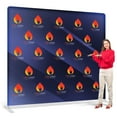 thumbnail image 1 of Anley Custom Backdrop Banner 7.5x10 feet Personalized Backdrops with Picture Logo Text (Include Frame and Travel Bag), 1 of 6