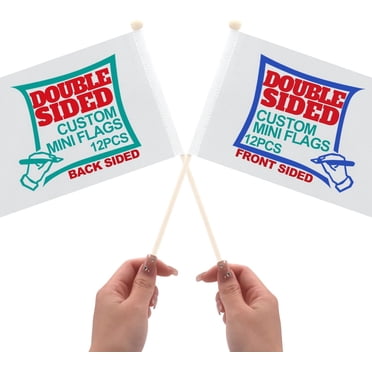 NIDONE Small Flags On Sticks 200Pcs Mini Flags Of The World With Sticks