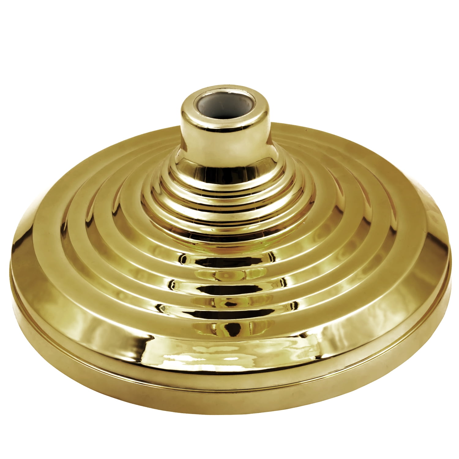 Gold Reflective Plastic Indoor/Outdoor Flagpole Base