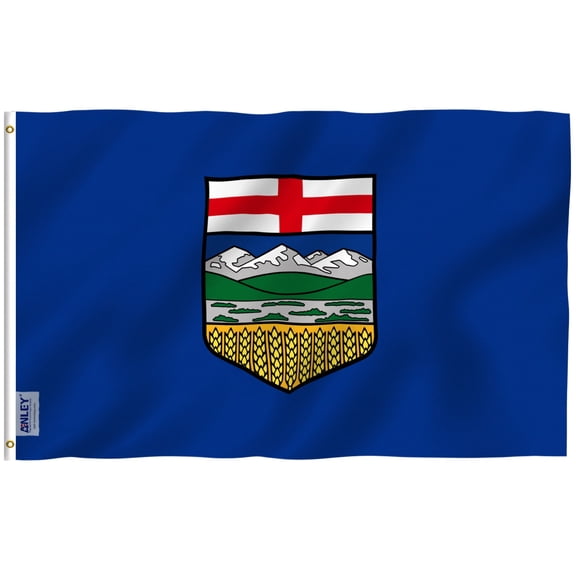 Anley Fly Breeze 3x5 Feet Alberta Flag - Canadian Province Flags Polyester