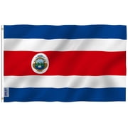 Anley Fly Breeze 3x5 Feet Costa Rica Flag - the Republic of Costa Rica Flags Polyester