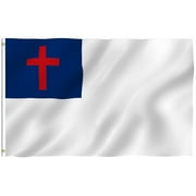 Anley Fly Breeze 3x5 Foot Christian Flag - Religious Flags Polyester with Brass Grommets