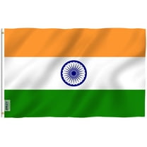 Anley Fly Breeze 3x5 Foot India Flag - Indian National Flags Polyester