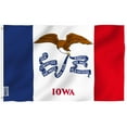 thumbnail image 1 of Anley Fly Breeze 3x5 Foot Iowa State Flag - Vivid Color and UV Fade Resistant - Canvas Header and Double Stitched - Iowa IA Flags Polyester with Brass Grommets 3 X 5 Ft, 1 of 6