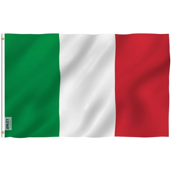 Anley Fly Breeze 3x5 Foot Italy Flag - Italian Flags Polyester with Brass Grommets
