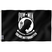 Anley Fly Breeze 3x5 Foot POW MIA Flag - You are Not Forgotten Banner