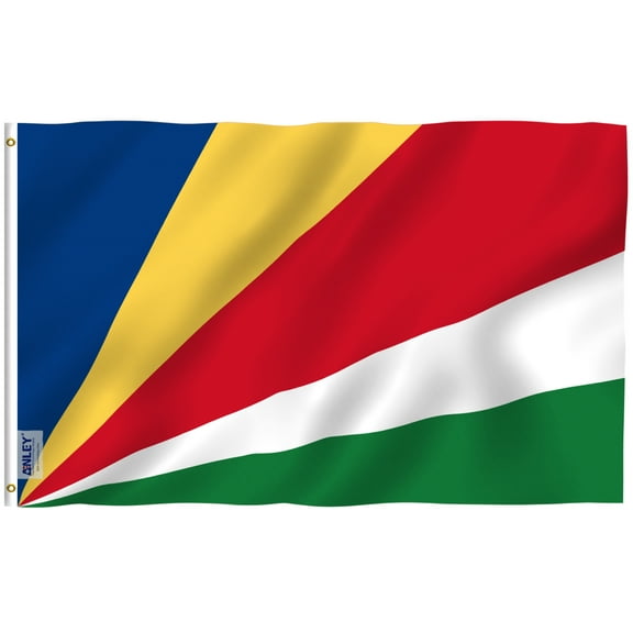 Anley Fly Breeze 3x5 Ft Seychelles flag - Seychellois Flags Polyester with Brass Grommets