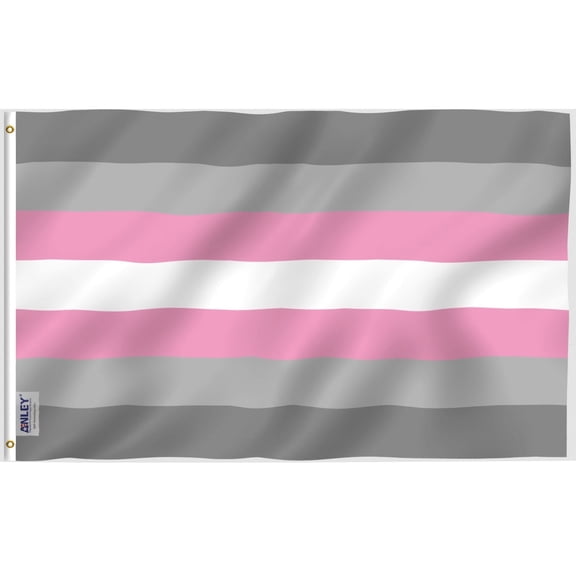 Anley Fly Breeze 3x5 foot Demigirl Pride Flag - LGBT Flags Polyester