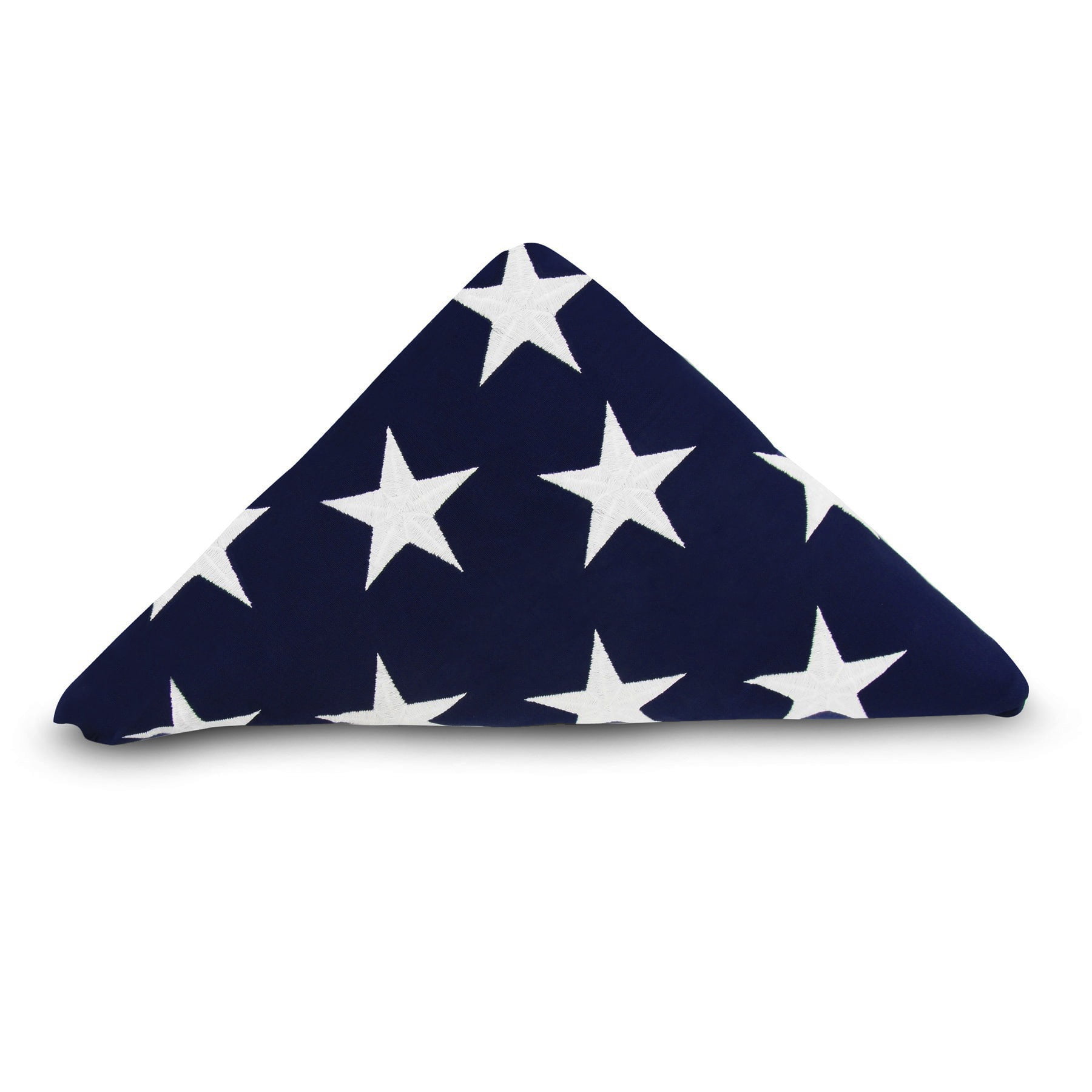Anley Memorial Flag American US Flag 5x9.5 Ft Cotton For Veteran - USA Burial Casket Flags (Flag not Pre-Folded)