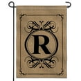 thumbnail image 1 of Anley Monogram Letter R Garden Flag, Double Sided Family Last Name Initial Yard Flags 18 x 12.5 Inch, 1 of 6