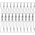 thumbnail image 1 of Anley Pack of 10 Windsock Clips - 3" Dual Swivel Hook & 360° Rotatable & Anti-wrap & Stainless, 1 of 7