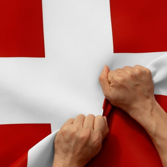 Anley Rip-Proof Double Sided 3-Ply Denmark Flag 3x5 Foot - Danish Dane National Flags